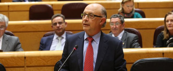 Cristóbal Montoro, ministro de Hacienda.