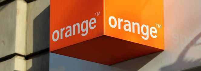 Logo del operador de la telefónica Orange.