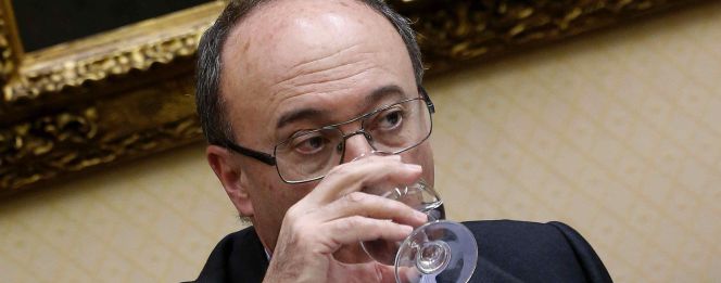 El gobernador del Banco de España, Luis María Linde.