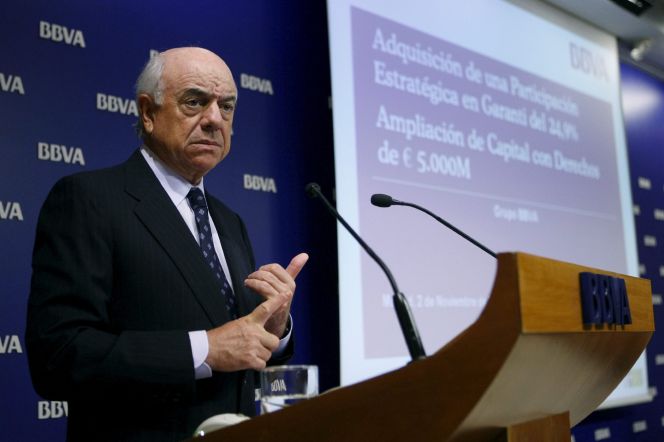 El presidente del BBVA, Francisco González. EFEArchivo