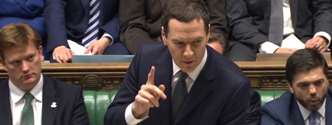 El ministro británico de Economía, George Osborne