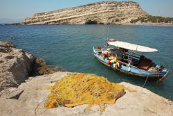 Las cuevas de Matala, en Creta.
