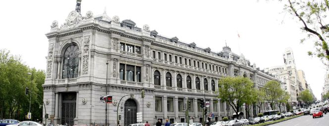 Vista de la fachada del Banco de España. EFEArchivo