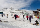 Puente de salidas y nieve Puente de salidas y nieve