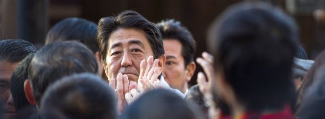 CEl primer ministro japonés, Shinzo Abe.
