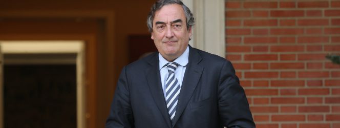 Juan Rosell en su última visita a La Moncloa. Foto: Uly Martín.