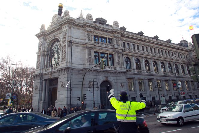 Sede principal del Banco de España, en la plaza de Cibeles de Madrid.