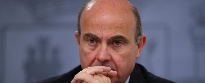 Luis de Guindos, ministro de Econom’a y Competitividad.