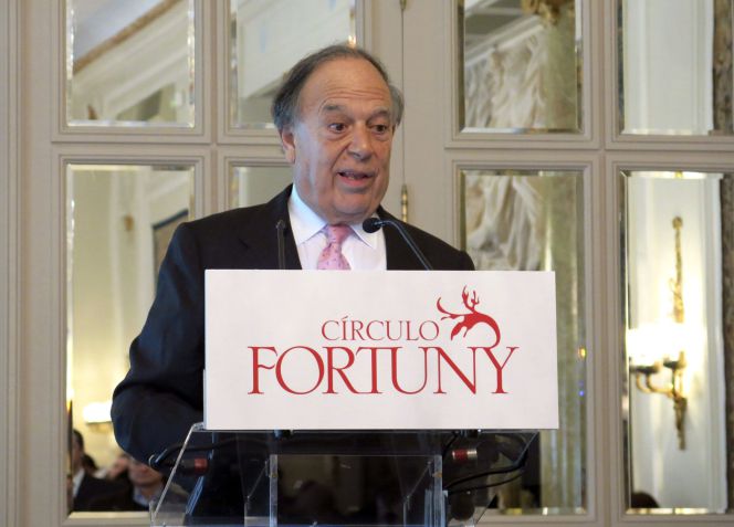 El presidente del Cículo Fortuny, Carlos Falcó.