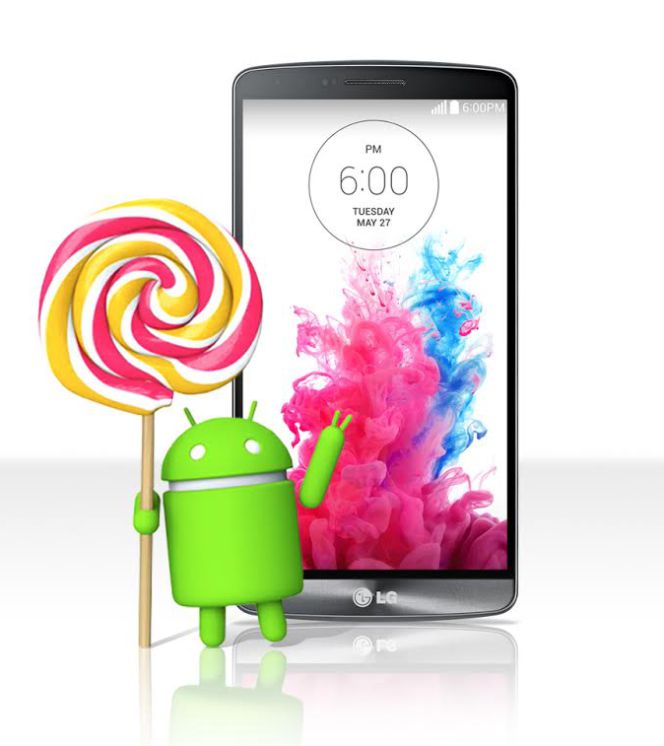 LG G3 llega a Android Lollipop