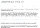 Cierre parcial de Google News en España Cierre parcial de Google News en España