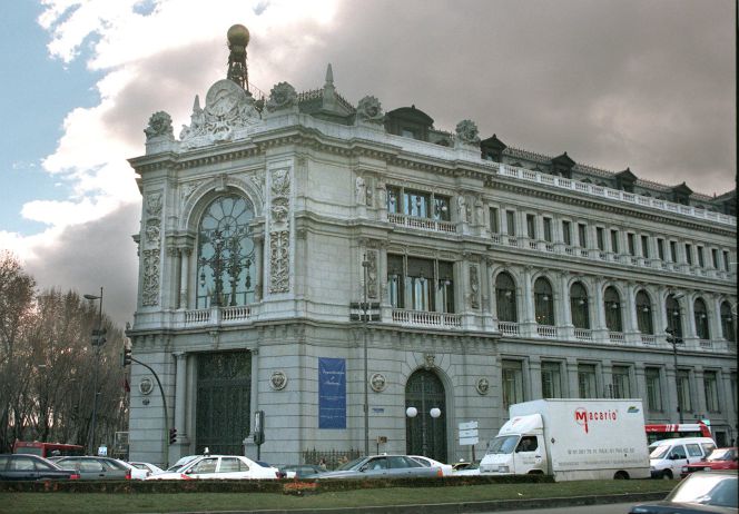Fachada del Banco de España. EFEArchivo