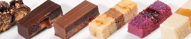 Algunos productos de la colección Natura de Albert Adrià y Ángel Velasco para Torrons VIcens.