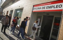 Imagen de una oficina de empleo.