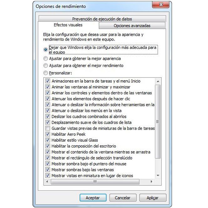 Animanciones Windows
