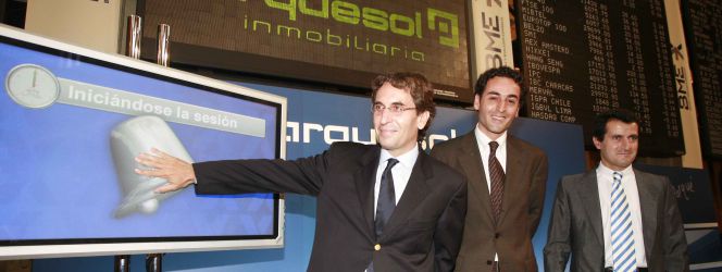 Marcos Fernández Fermoselle, Presidente de Parquesol en la salida a Bolsa de la inmobiliaria.