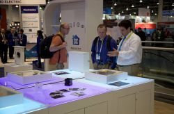 Stand de la valenciana Baintex Technologies en el CES.