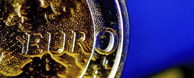 Detalle de una moneda de euro.