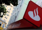 Santander se recupera de la caída del viernes Santander se recupera de la caída del viernes