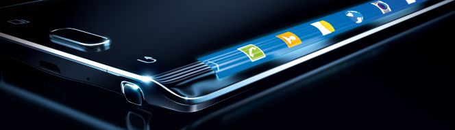 Pantalla curva del Samsung Galaxy Note Edge
