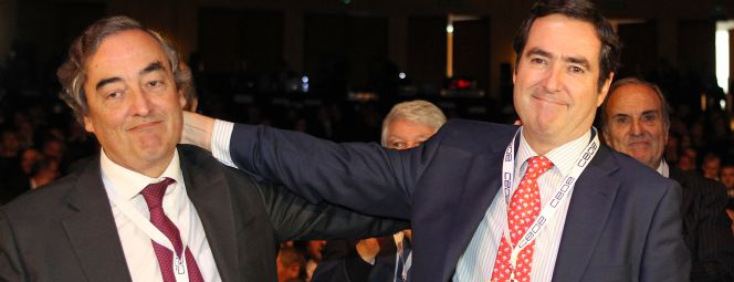 Rosell y Garamendi pactan la cúpula de la nueva CEOE