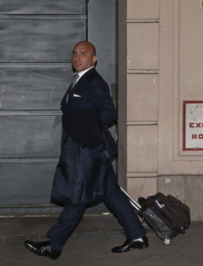 GRA287. MADRID, 13012015.- Víctor Sánchez, uno de los dos peritos designados por el Banco de España para trabajar en el "caso Bankia", a su salida de la Audiencia Nacional, donde han sido citados por el juez Fernando Andreu para que ratifiquen el informe en el que cuestionaron la salida a bolsa de la entidad.