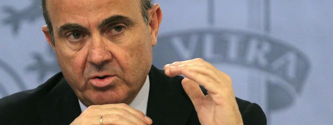Luis de Guindos, ministro de Economía.