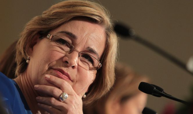 La presidenta de Sareb, Belén Romana.