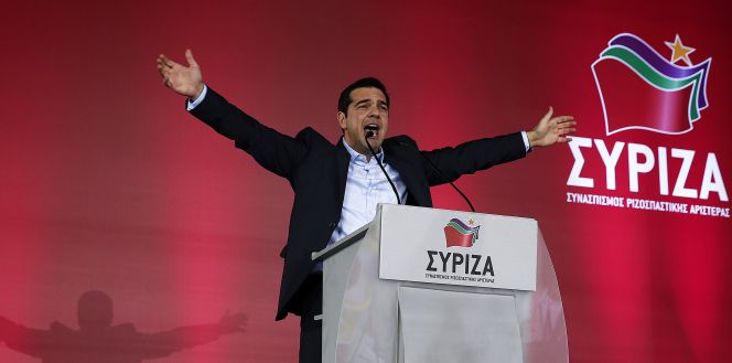Alexis Tzipras, líder de Syriza