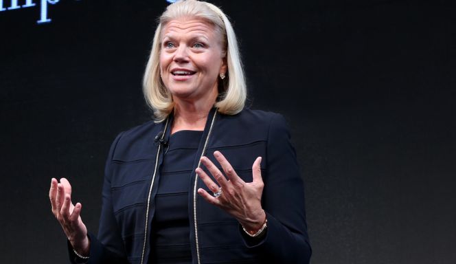 Ginni Rometty, consejera delegada de IBM.