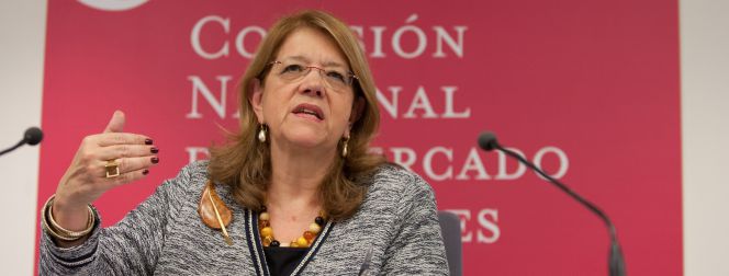 La presidente de la CNMV, Elvira Rodríguez.