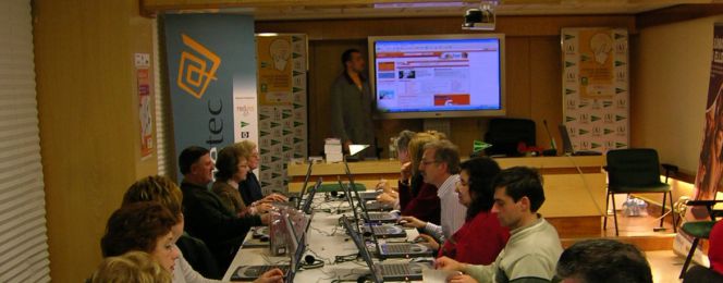 Imagen de un curso de formación en Madrid.