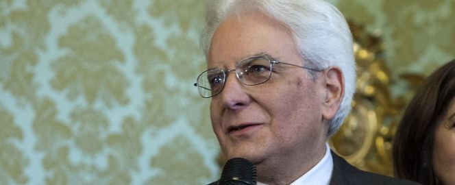 El nuevo presidente de Italia, Sergio Mattarella.