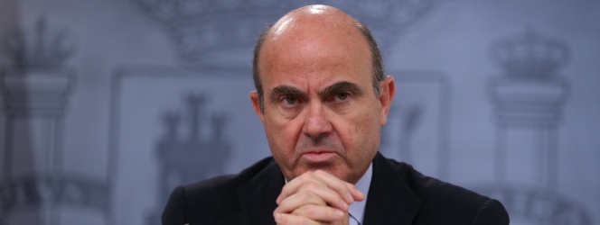 El ministro de Economía y Competitividad, Luis De Guindos.