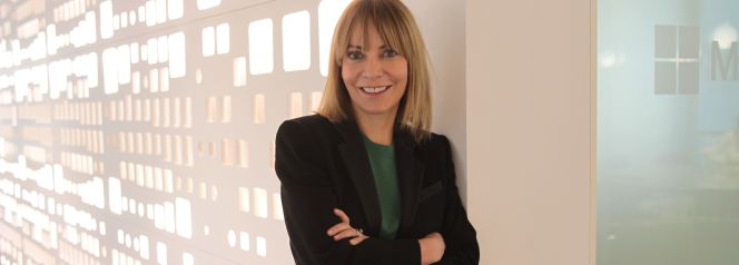 María Garaña, presidenta de Microsoft Ibérica.