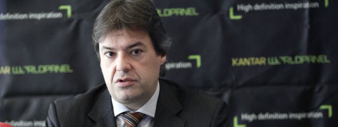 César Valencoso, de Kantar Worldpanel, ayer en Madrid durante la presentación del balance.