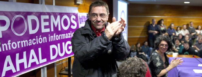 El secretario de Proceso Constituyente y Programa de Podemos, Juan Carlos Monedero. EFEArchivo