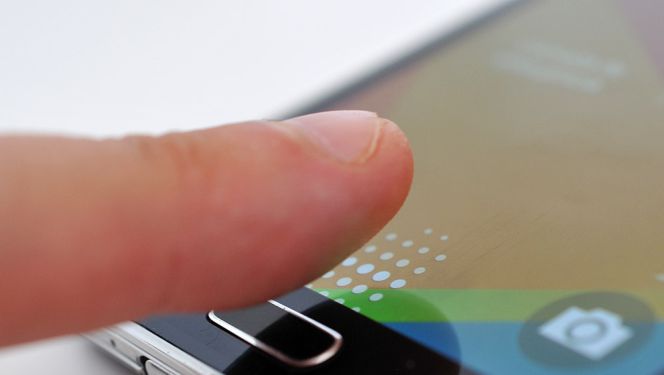 Lector huella Samsung