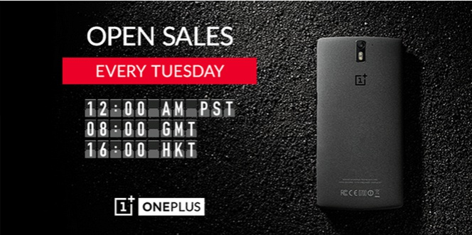 El OnePlus One estará a la venta sin invitación todos los martes