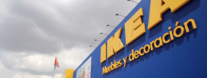 Facha de una tienda de Ikea en Madrid