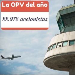 Todos los pequeños inversores recibirán acciones en la salida a Bolsa de Aena