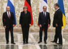 Putin anuncia un acuerdo de alto el fuego en Ucrania Putin anuncia un acuerdo de alto el fuego en Ucrania