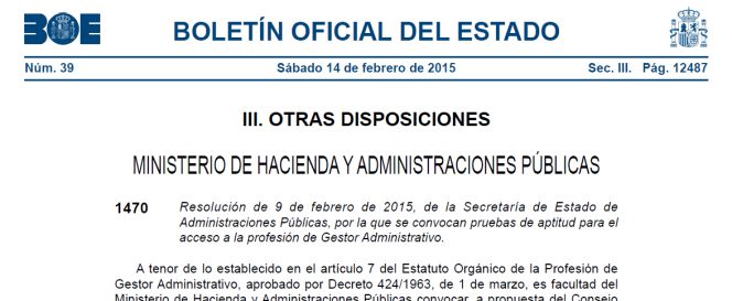 Cómo ser gestor administrativo