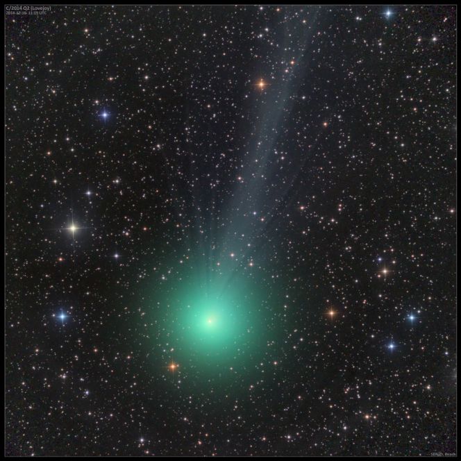 Imagen de un cometa