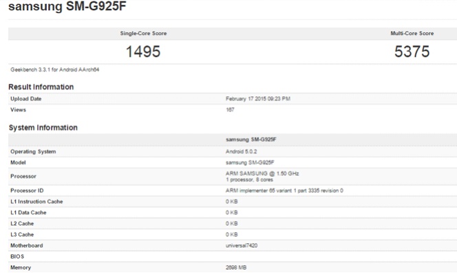 El Samsung Galaxy S6 Edge bate todos los récords de rendimiento