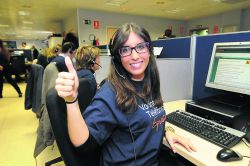 Marina Moreno, Telefónica.