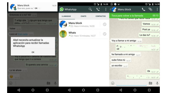 Las llamadas VoIP ya disponibles en WhatsApp