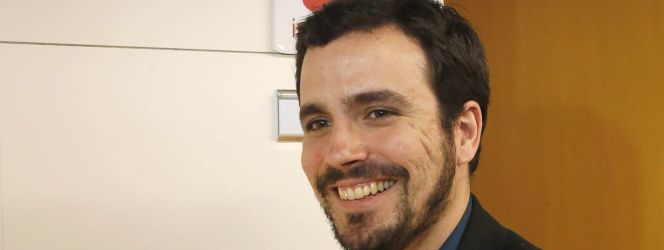 Alberto Garzón, diputado de IU y candidato a las elecciones generales