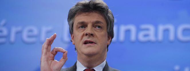 El comisario europeo de Servicios Financieros, el británico Jonathan Hill.