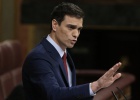 Sánchez atribuye la mejora a causas ajenas al Gobierno Sánchez atribuye la mejora a causas ajenas al Gobierno